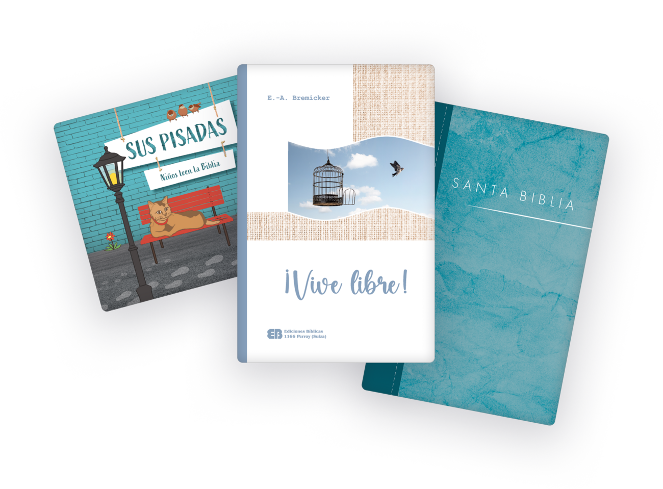 3 libros de presentación